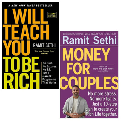 BOOKS4PEOPLE I Will Teach You To Be Rich And Money For Couples 2 Books Collection Set By Ramit Sethi from B&Q