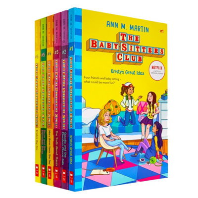 Babysitters Club Books 1 - 6 Collection Set by Ann M. Martin Kristys Great Idea - Image 17