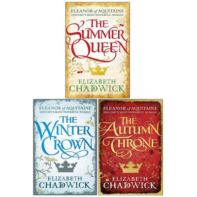 B&Q -  Eleanor Of Aquitaine Series 3 Books Collection Set By Elizabeth Chadwick