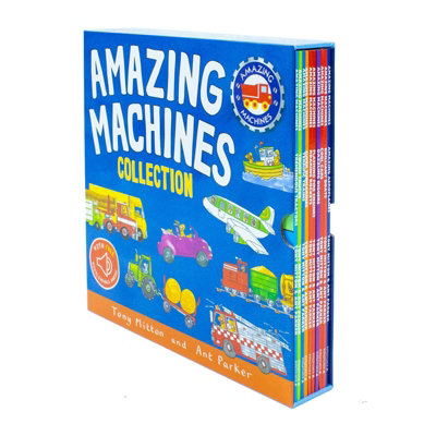 B&Q -  Amazing Machines Collection By Tony Mitton And Ant Parker 10 Books Box Set