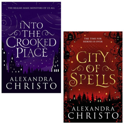 Into The Crooked Place Series 2 Books Collection Set (Into The Crooked Place &City Of Spells) from B&Q