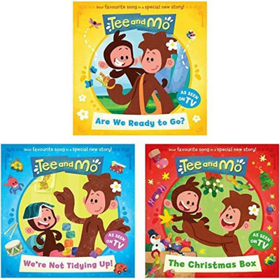 Tee and Mo Collection 3 Picture Books Set Tee and Mo: Were Not Tidying Up NEW - Image 17