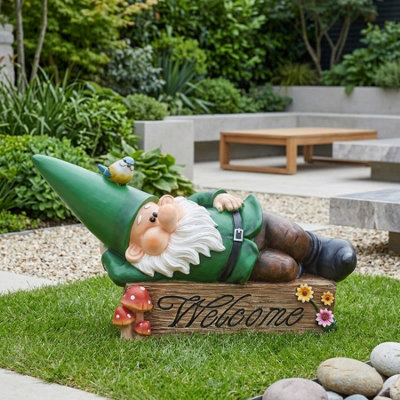 Garden Greatness Unisex Multicolor Welcoming Wilf Garden Ornament | Size: 1 Pack - Image 3
