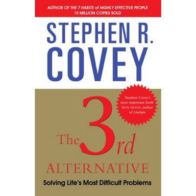 B&Q -  The 3Rd Alternative: Solving Life's Most Difficult Problems By Stephen R Covey - Image 11