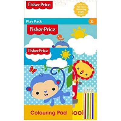 Fisher Price Play Pack Colouring Book 2955