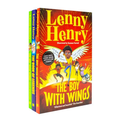 The Boy With Wings Series 3 Books Collection Set By Lenny Henry Paperback - Image 11