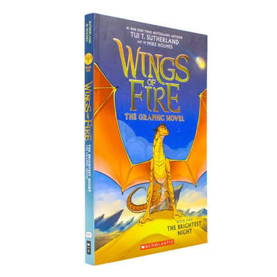 Books4people The Brightest Night (Wings Of Fire Graphic Novel ) By Tui T. Sutherland Size 5