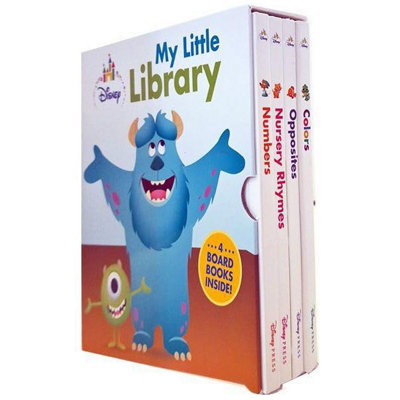 Disney My Little Library 4 Books Set Collection (Opposites, Nursery Rhy | Disney - Image 8
