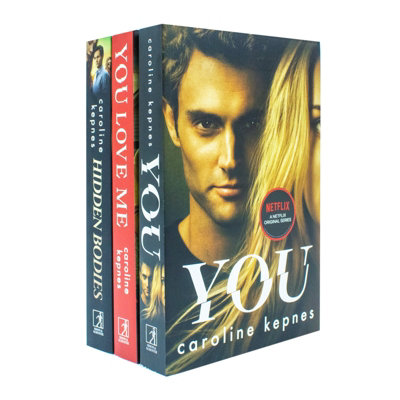 B&Q -  Caroline Kepnes Collection 3 Books Set  (YouHidden BodiesYou Love Me)