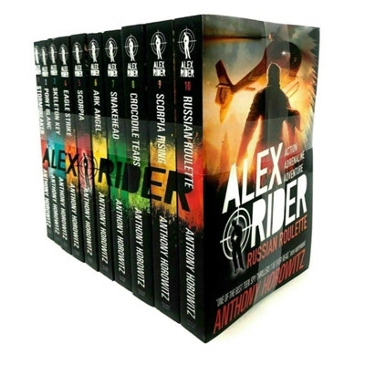 Alex Rider by Anthony Horowitz 10 Books Box Set Collection Spy Fiction Paperback - Image 6