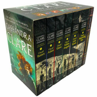 BOOKS4PEOPLE Cassandra Clare The Mortal Instruments A Shadowhunters 7 Books Collection Set