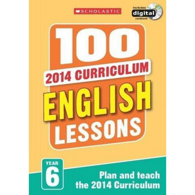 B&Q -  100 English Lessons Year 62014 National Curriculum Plan And Teach Study Guide
