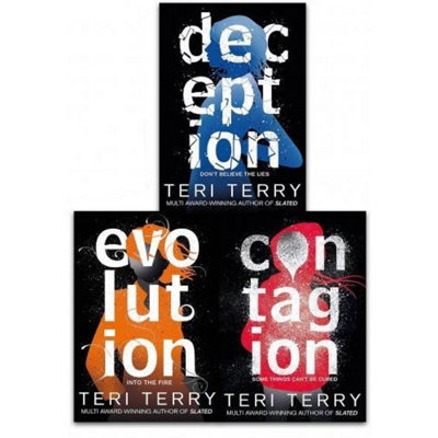 Books4people Dark Matter Trilogy 3 Books Collection Set By Teri Terry - Contagion, Deception, Evolution B&Q