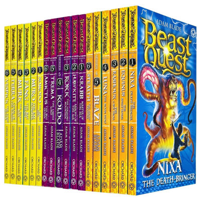 Orchard Books Beast Quest The Battle Collection 18 Books Set (Series 4 - 6) By Adam Blade - Image 9
