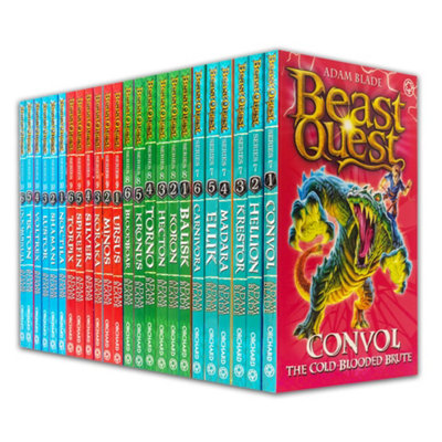 Adam Blade Beast Quest 24 Books Collection Set Series (7-10) Noctila, Doomskull - Image 9