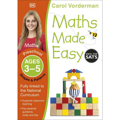 Maths Made Easy Shapes  Patterns Ages 35 Preschool by Carol Vorderman PAPERBACK - Image 11