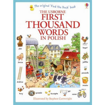 Usborne First Thousand Words in Polish Heather Amery Paperback Language - Image 14