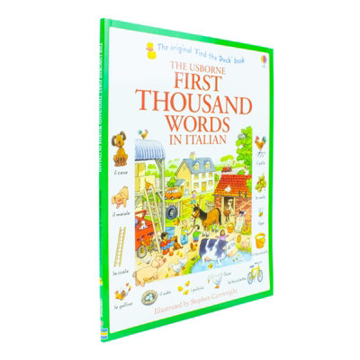 First Thousand Words in Italian by Heather Amery 9781409566144 NEW - Image 25