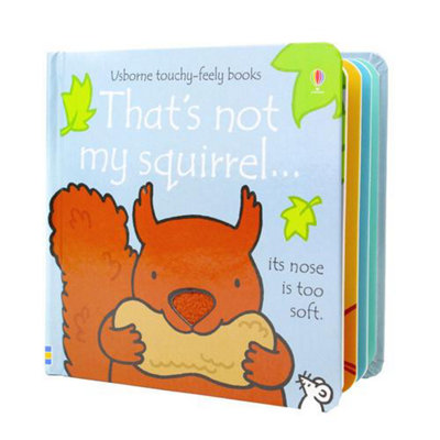 BOOKS4PEOPLE Usborne Thats Not My Squirrel Touchy-Feely Board Books from B&Q