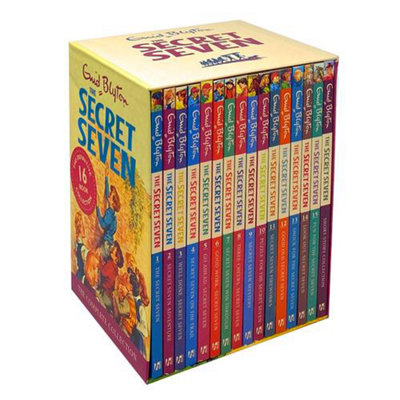 BOOKS4PEOPLE Enid Blyton Secret Seven 16 Books Collection Box Set from B&Q