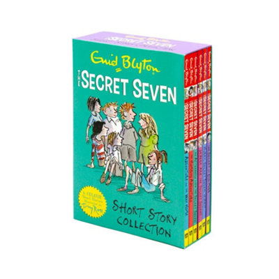 B&Q -  Enid Blyton The Secret Seven Short Story Collection 6 Books Box Set (Adventure On The Way HomeAn Afternoon With The Secret Seven