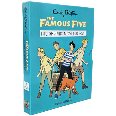 Famous Five Graphic Novel 4 Books Collection Enid Blyton Boxed Set Ages 9 - Image 16