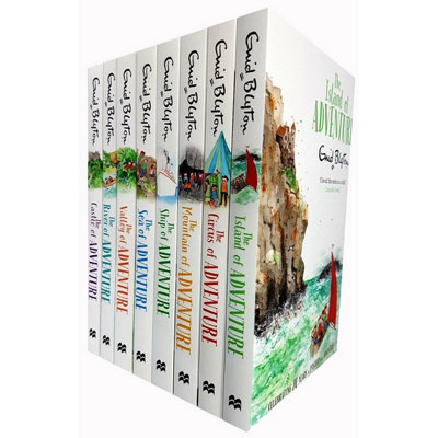 Pan Macmillan Dark Enid Blyton Adventure Series (Mountain, Sea, River, Circus, Valley, Ship, Castle, Island) 8 Books Collection Box Set - Ages 9-14 - Paperback - Image 7