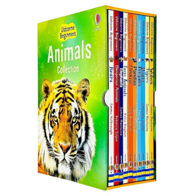 Usborne Beginners Animals Series 10 Books Collection Box Set Wolves, Tigers - Image 17