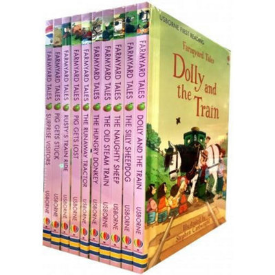 Usborne First Reading Farmyard Tales 10 Books Set Collection Dolly and | Usborne - Image 6