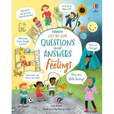 Lift-the-Flap Questions and Answers About Feelings (Questions and A | Bryan Lara - Image 19