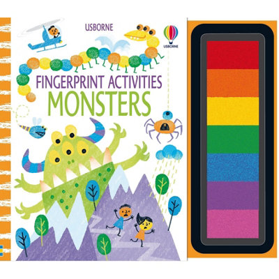 Fingerprint Activities Monsters Fiona Watt - Image 13