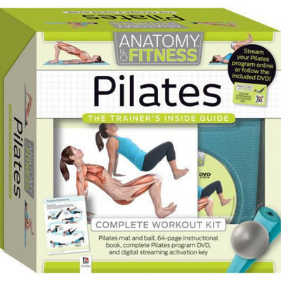 BOOKS4PEOPLE Anatomy Of Fitness Pilates The Trainers Inside Guide Complete Workout Kit from B&Q