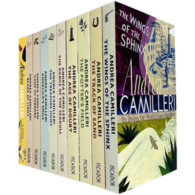 BOOKS4PEOPLE Inspector Montalbano Mysteries Series 2 Collection Set By Andrea Camilleri Books 11-20 from B&Q