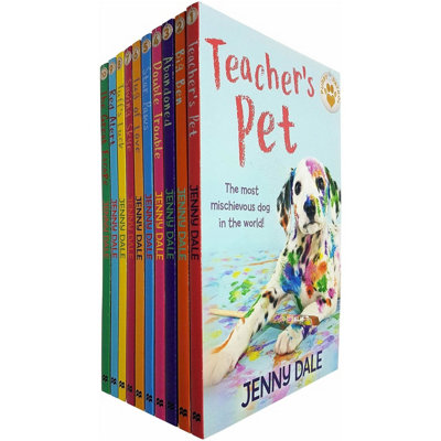 BOOKS4PEOPLE Jenny Dale 10 Books Collection Set Puppy Patrol Star Paws Red Alert from B&Q