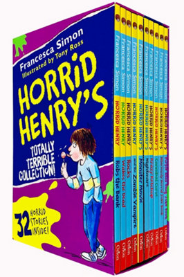 John Blake Publishing Ltd Horrid Henry's Totally Terrible Collection 10 Books Box Set By Francesca Simon (32 Utterly Wicked Stories And 2 Totally Brilliant from B&Q