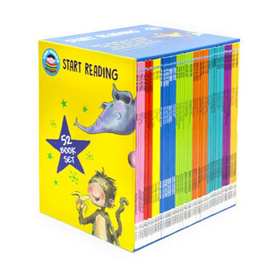 BOOKS4PEOPLE Start Reading Collection 52 Books Box Set