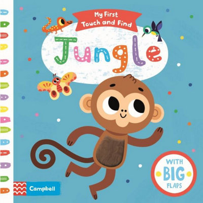 BOOKS4PEOPLE My First Touch And Find Jungle Children Early Learning Activity Book from B&Q