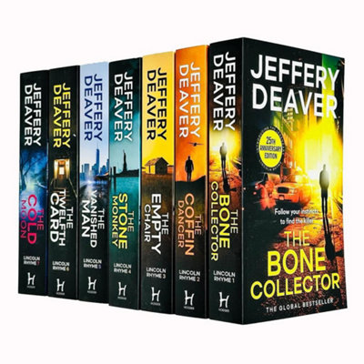 B&Q -  Lincoln Rhyme Thrillers Series Books 17 Collection Set By Jeffery Deaver