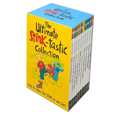 Walker Books Ltd Golden/Blue The Ultimate Stink-Tastic Collection 10 Books Box Set By Megan Mcdonald - Age 6-9 - Paperback - Image 16