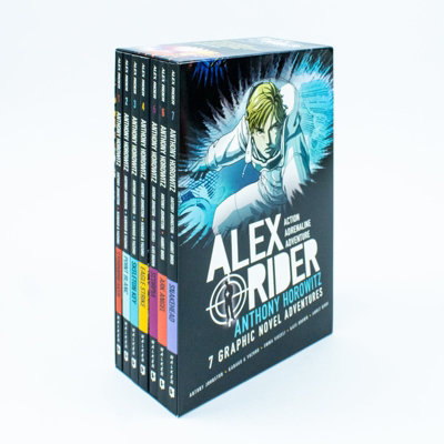 Anthony Horowitz Alex Rider Graphic Novel Adventures 7 Books Collection Box Set - Image 13