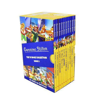 B&Q -  Geronimo Stilton 10 Books Collection (Series 3)Ages 5-7Paperback Boxset - Image 13