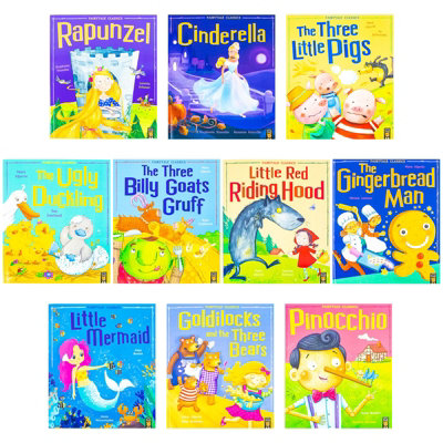 Little Tiger Press Red My First Fairytale Classics 10 Books Collection Set By Anna Bowles, Paperback, Ages 3-6 - Cinderella, Pinocchio, Rapunzel And More Storytime Favourites - Image 13