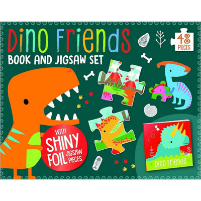 BOOKS4PEOPLE Dino Friends Book And Jigsaw Box Set from B&Q