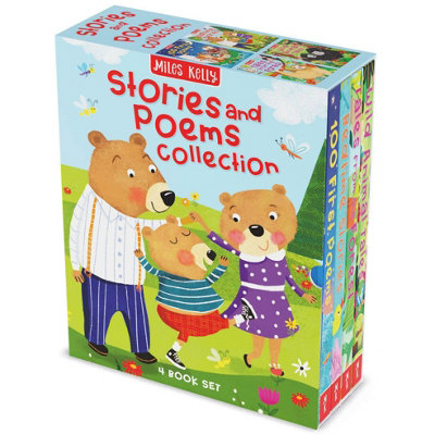 Childrens Stories and Poems Collection Slipcase by Miles Kelly 4 Books Box Set - Image 7