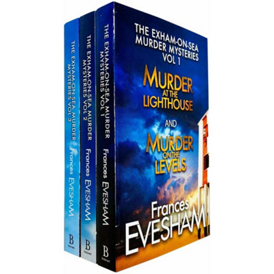 BOOKS4PEOPLE The Exham-On-Sea Mysteries Series Volume 1 – 3 (6 Titles In 3 Books) Collection Set By Frances Evesham (Lighthouse, Levels, Tor,