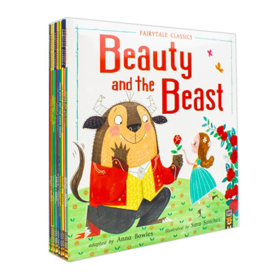 Fairytale Classics 10 book set Collection, Beauty and the Beast Book NEW - Image 18