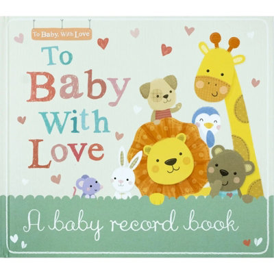 Various Publishers To Baby With Love: A Baby Record Book (Hardback) - Image 3