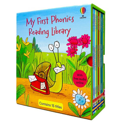Not Known Unisex Phonics Readers 15 Books Collection Box Set By Usborne - Fiction - Paperback - Image 15