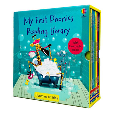 Usborne My First Phonics Reading Library 12 Books Collection Box Set (Phonics R - Image 19