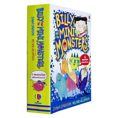 Usborne Billy And The Mini Monsters Series Books 16 Collection Set By Zanna Davidson (Monsters Go SwimmingPartySchoolIn The from B&Q